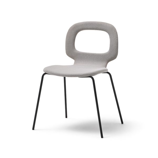 HALO HANDLE CHAIR SMOOTH UPHOLSTERED