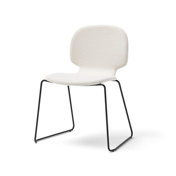 HALO SLED BASE CHAIR SMOOTH UPHOLSTERED