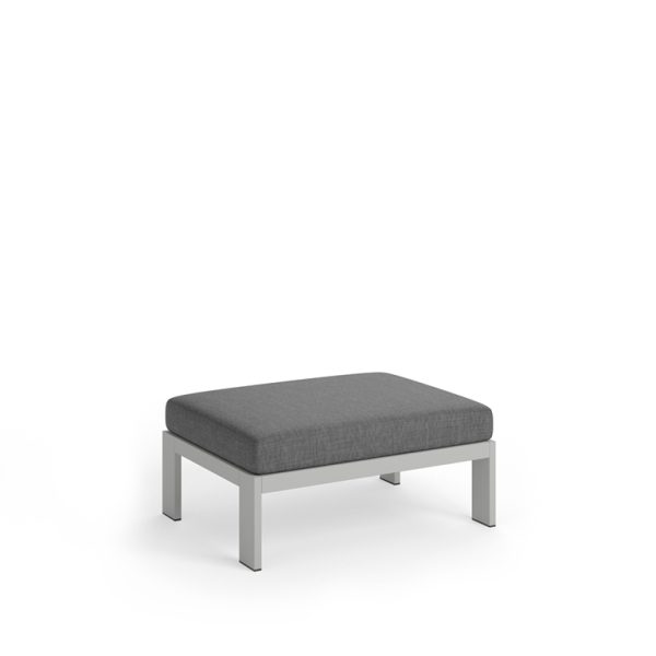 BEAM ALUMINUM POUF