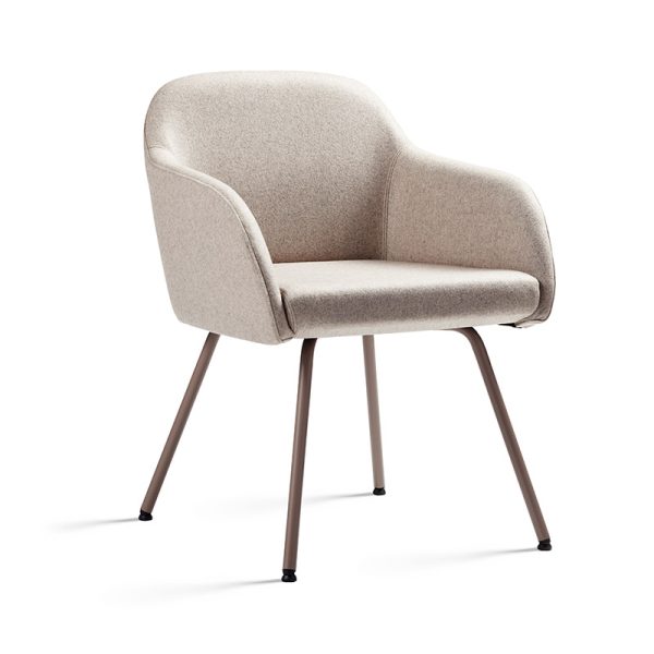 HANNA TUBULAR 4 LEGGED BASE LOW BACK