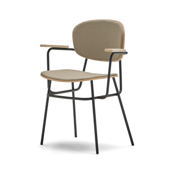 FOSCA ARMCHAIR UPHOLSTERED SEAT AND BACK